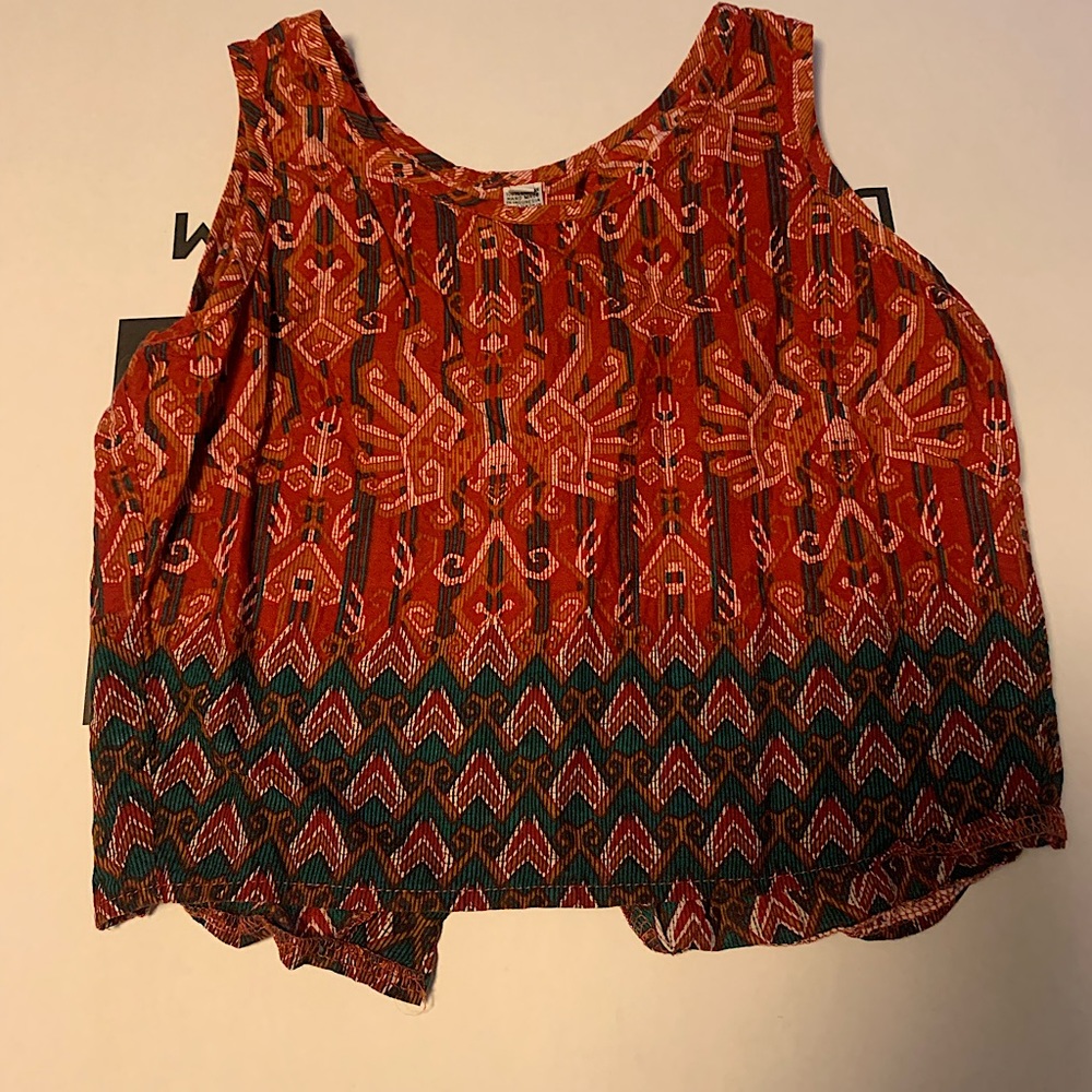 Fair trade crop top size small